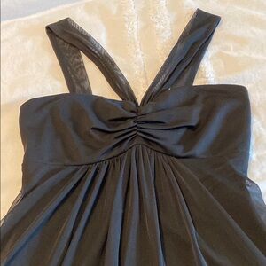 Elegant Black Sleeveless Dress